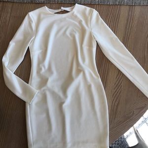 Bec & Bridge white body con mini dress